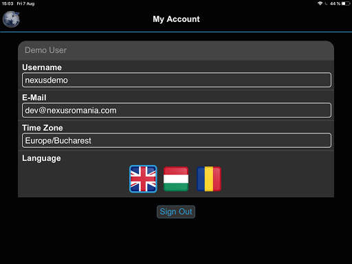 Nexus GPS Tracking Mobile screenshot 3