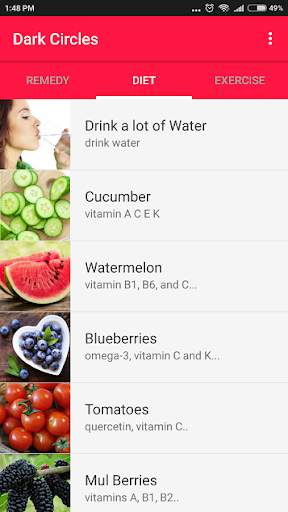 Eye Care - Eye Exercises, Dark Circles, Eyebrows screenshot 5