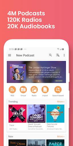 Podcast Addict - Podcast/Radio screenshot 1