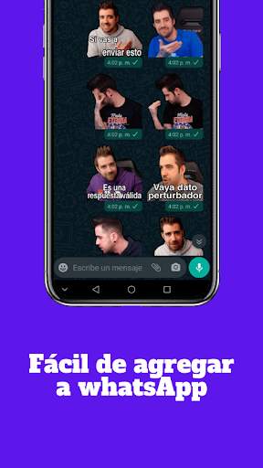 Auronplay Stikers for whatsApp free screenshot 2