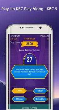 Guide KBC Play Along - KBC 9 With Jio-Chat Free screenshot 1