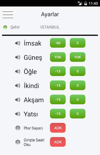 Ezan ALARMI скриншот 9