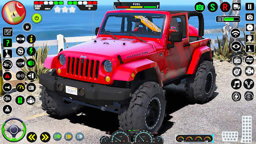 Offroad Jeep Driving Simulator screenshot 17