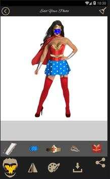 Wonder Woman Photo Editor and Wallpaper Frame 2017 screenshot 2