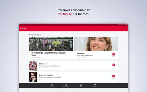 France Inter - radio, actus 8 تصوير الشاشة