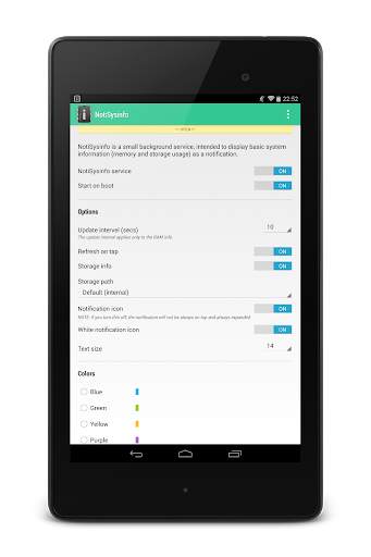 NotiSysinfo Lite screenshot 9