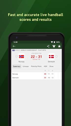 Handball24 - live scores screenshot 2