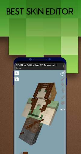 Minecraft 3D Skins Editor screenshot 2