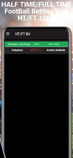 Betting Tips Pro HT/FT 4 تصوير الشاشة