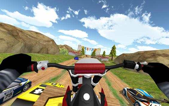 Dirt Bike Rally Racing Turbo screenshot 3