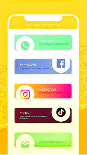 Sweet Saver – Best Status Saver App स्क्रीनशॉट 1
