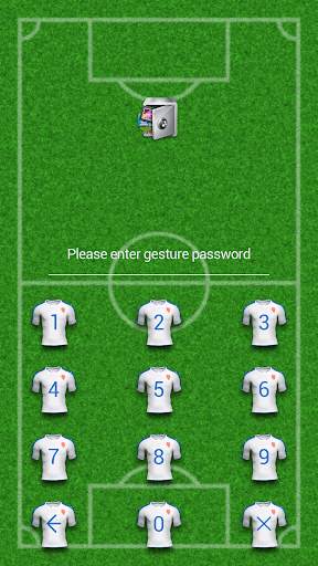 AppLock Theme Football screenshot 2