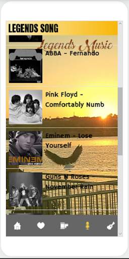 LEGENDS MUSIC (with Offline Menu) screenshot 7