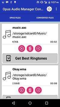 Opus Audio Manager And Converter 3 تصوير الشاشة