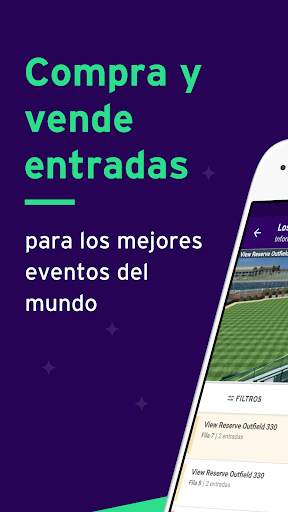 StubHub: entradas de eventos screenshot 1