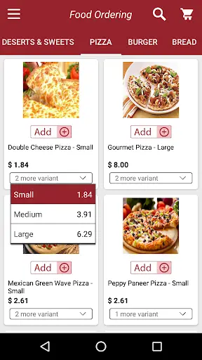 Food Ordering - Restaurant App Demo screenshot 3
