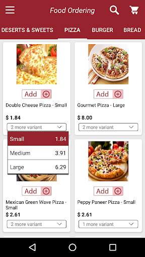 Food Ordering - Restaurant App Demo screenshot 3