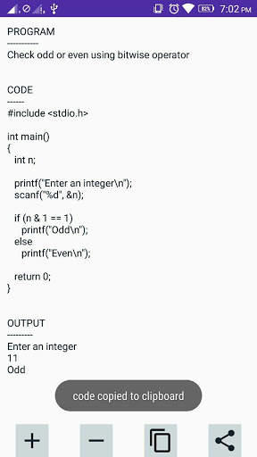 Programs with Output скриншот 3