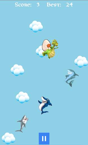 Keep Away, Sharks! screenshot 1
