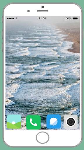 Ocean Waves Wallpaper Full HD screenshot 6