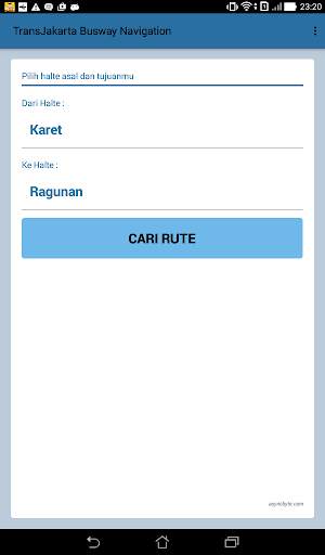 TransJakarta Busway Navigation screenshot 4