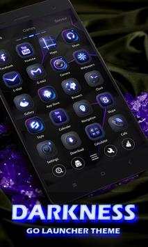 Darkness GO Launcher Theme screenshot 1