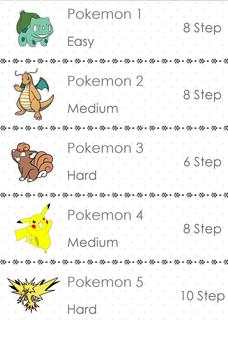 Draw Pokemon скриншот 1