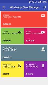 Files Manager For WhatsApp screenshot 1