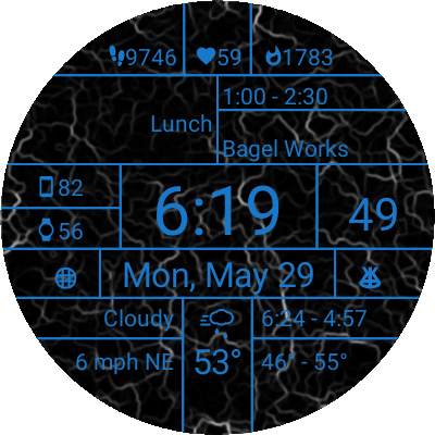 Notro Watch Face with the Omega Engine скриншот 2