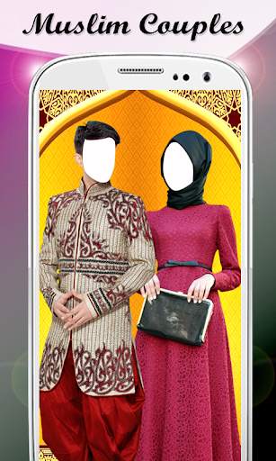 Couple Muslim Photo Suit screenshot 1