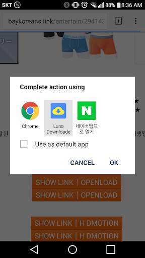 Luna Downloader for openload screenshot 1