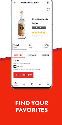Drizly: Alcohol delivery. Order Wine Beer & Liquor screenshot 4