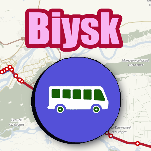 ikon Biysk Bus Map Offline
