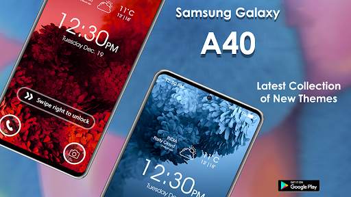Galaxy A40 | Theme for Samsung A40 & launcher screenshot 1