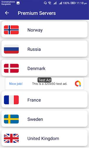 Hybrid VPN | Free VPN for Android Phone screenshot 2