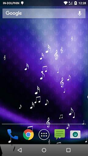 Music Live Wallpaper screenshot 4