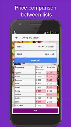 Shopping List Calculate Price screenshot 5