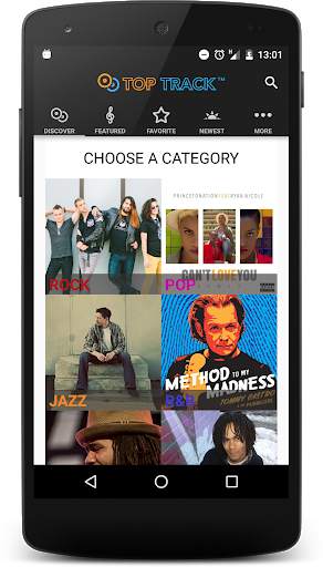TopTrack - Promote your music 1 تصوير الشاشة
