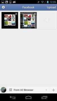 Photo Uploader by UC Browser screenshot 1