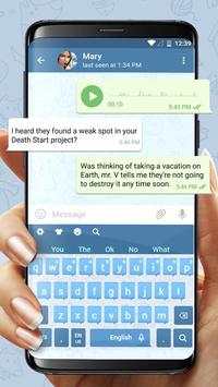 Telegram Messenger Keyboard screenshot 1