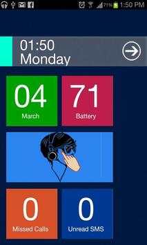 Blue Theme Go Locker screenshot 4