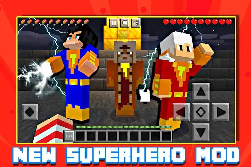Shazam Superhero in MCPE स्क्रीनशॉट 3