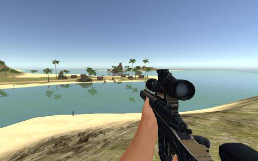 Sniper Commando Island Assault screenshot 4