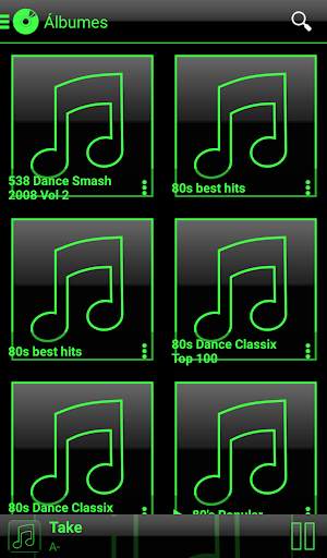 SKIN PLAYERPRO V3 DARK GREEN screenshot 3