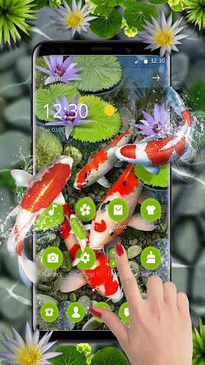 Koi fish themes screenshot 5
