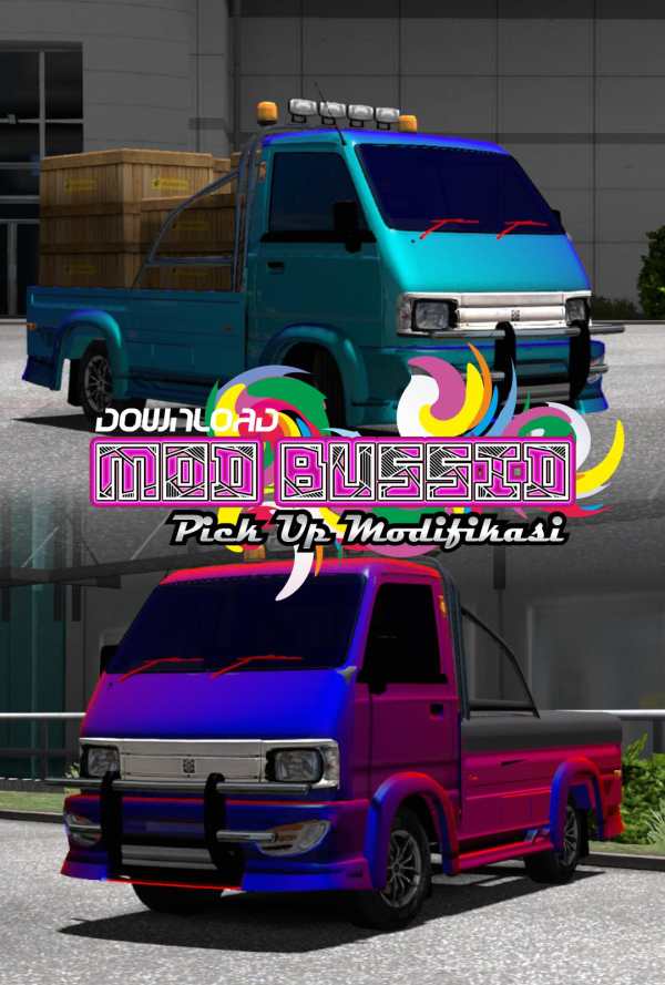Download Mod Bussid Pickup Modifikasi screenshot 1
