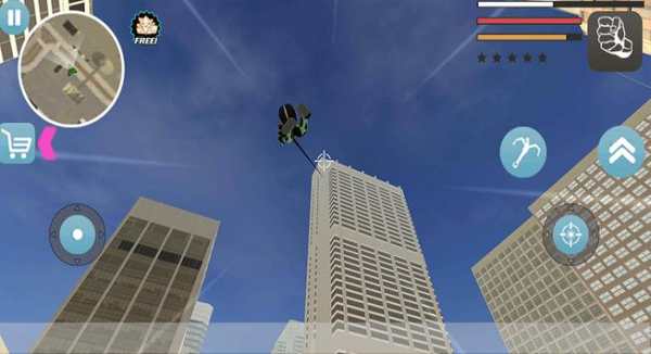 panther Stickman Black Rope Hero Gangstar Crime screenshot 8
