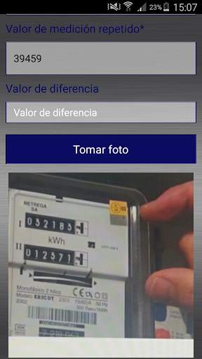 Lector de Contador Eléctrico screenshot 4
