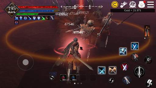 WR: Legend Of Abyss RPG screenshot 2