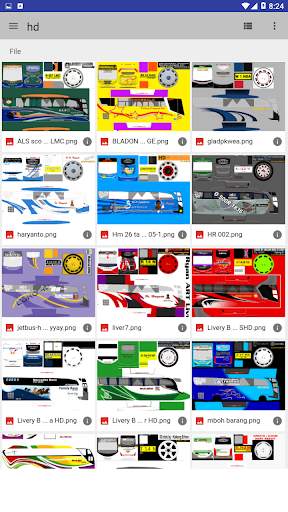 Livery BUSSID HD v2 screenshot 2